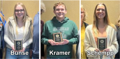 Sheyenne High School Students of the Month